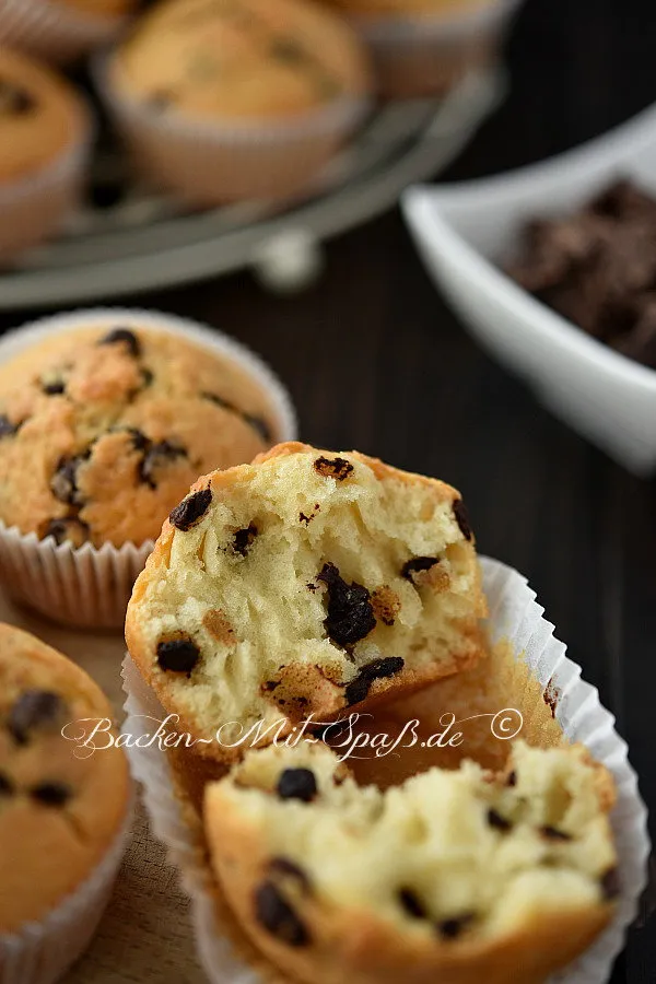 Muffins mit Schokostückchen