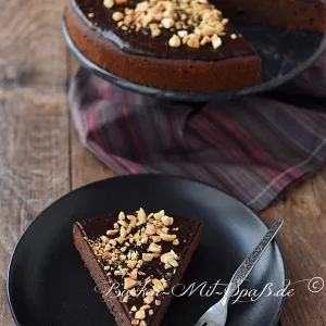 Schokokuchen ohne Zucker, Gluten und Laktose