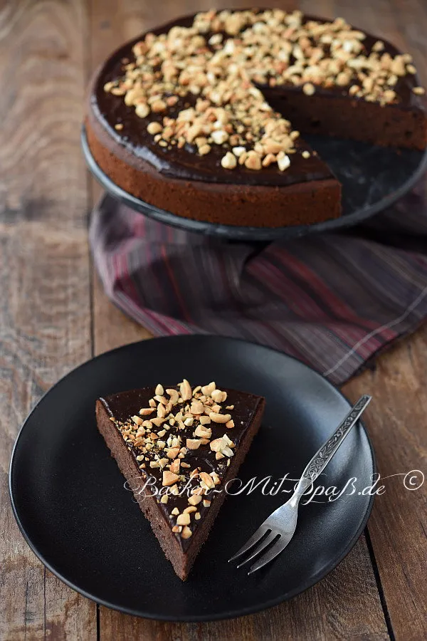 Schokokuchen ohne Zucker, Gluten und Laktose