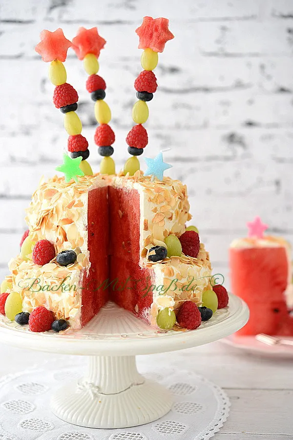 Wassermelonen- Torte