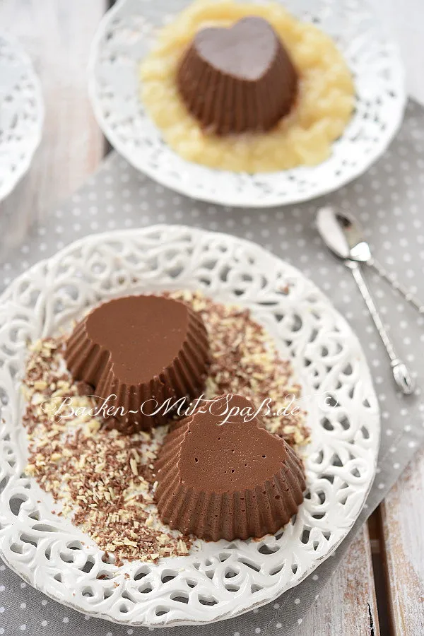 Schokoladenpudding aus dem Förmchen