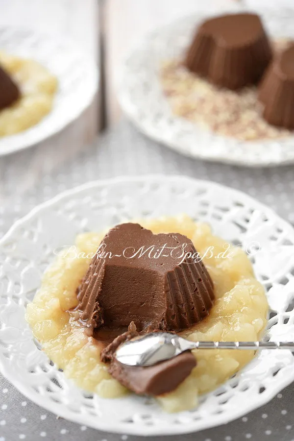 Schokoladenpudding aus dem Förmchen