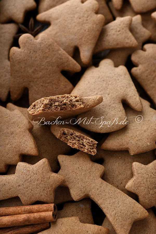 Lebkuchen aus gereiftem Teig