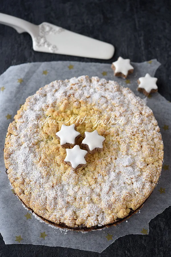 Mohnkuchen mit Streuseln