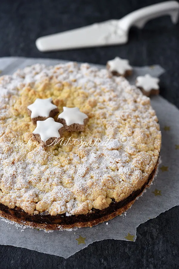 Mohnkuchen mit Streuseln