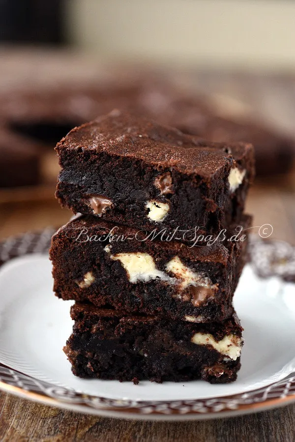 Triple Chocolate Brownies