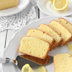 Zitronenkuchen ohne Gluten, Laktose und Zucker