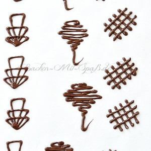 Schokoladen- Ornamente